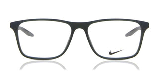 Nike Nike 7125 Unisex Black Squared Eyeglasses