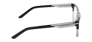 Nike Nike 7180 Unisex Grey Rectangle Eyeglasses