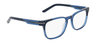 Nike Nike 7180 Unisex Blue Rectangle Eyeglasses