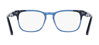 Nike Nike 7180 Unisex Blue Rectangle Eyeglasses