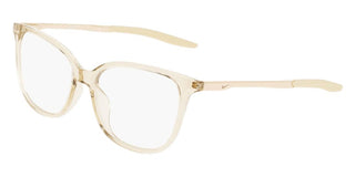 Nike Nike 7228 Women Gold Geometric Eyeglasses