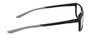 Nike Nike 7292 Men Black Rectangle Eyeglasses