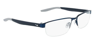 Nike 8153 men Black Rectangle Eyeglasses