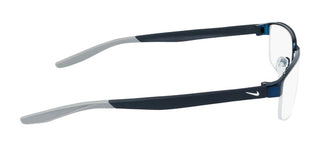 Nike 8153 men Black Rectangle Eyeglasses