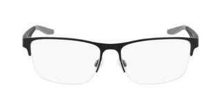 Nike 8153 men Black Rectangle Eyeglasses