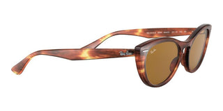 Ray-Ban NINA RB 4314N women Havana Cat Eye Sunglasses