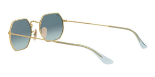 Ray-Ban OCTAGONAL RB 3556N unisex Gold Geometric Sunglasses
