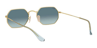 Ray-Ban OCTAGONAL RB 3556N unisex Gold Geometric Sunglasses