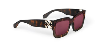 Off-white Oeri14d Mystic Unisex Havana  Sunglasses