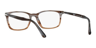 Persol OFFICINA PO 3189V men Grey Geometric Eyeglasses