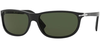 Persol OFFICINA PO 3222S men Black Geometric Sunglasses