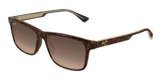 Maui Jim OKINA MJ0587S men Havana Squared Sunglasses