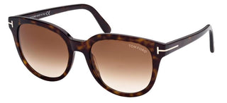 Tom Ford OLIVIA -02 FT 0914 women Havana Geometric Sunglasses