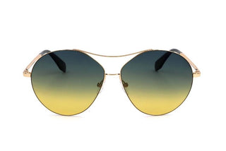 Adidas Originals OR0001 women Gold Round Sunglasses