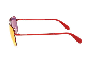 Adidas Originals OR0003 men Red Geometric Sunglasses
