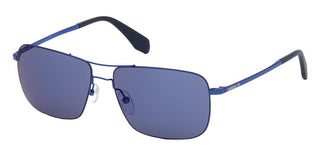 Adidas Originals OR0003 men Blue Geometric Sunglasses