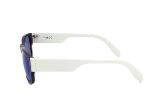 Adidas Originals OR0007 men Havana Geometric Sunglasses