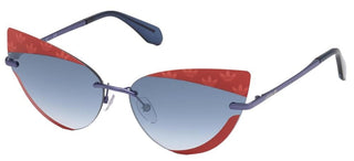 Adidas Originals OR0016 women Red Cat Eye Sunglasses