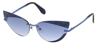 Adidas Originals OR0016 women Blue Cat Eye Sunglasses