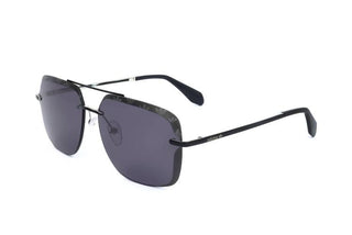 Adidas Originals Or0017 Men Black Geometric Sunglasses