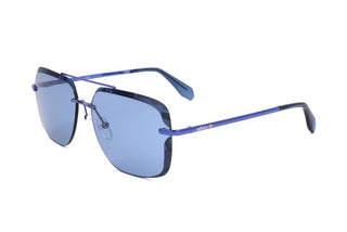 Adidas Originals OR0017 men Blue Geometric Sunglasses