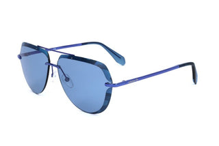 Adidas Originals OR0018 men Blue Pilot Sunglasses
