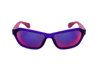 Adidas Originals OR0021 unisex Violet Geometric Sunglasses