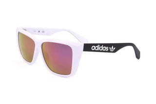 Adidas Originals OR0026 women White Geometric Sunglasses