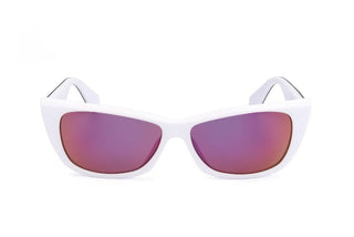 Adidas Originals OR0027 women White Cat Eye Sunglasses