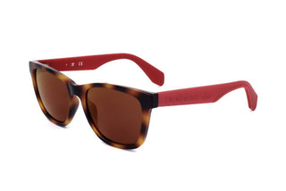 Adidas Originals OR0044 unisex Havana Squared Sunglasses