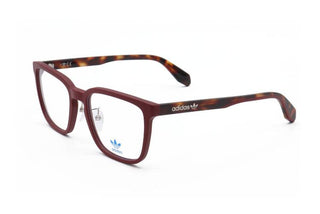 Adidas Originals OR5015-H men Red Geometric Eyeglasses