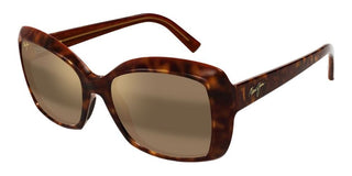 Maui Jim ORCHID MJ0735S women Havana Butterfly Sunglasses