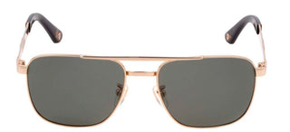 Police ORIGINS 3 SPL890E unisex Gold Geometric Sunglasses