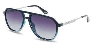 Police Origins Lite 35 Splq81e Unisex Blue Pilot Sunglasses