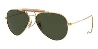 Ray-Ban OUTDOORSMAN I RB 3030 unisex Gold Pilot Sunglasses