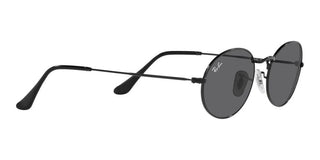 Ray-Ban OVAL RB 3547 unisex Black Round Sunglasses
