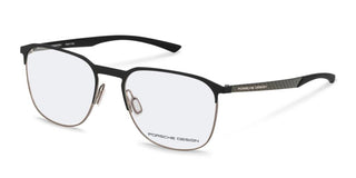 Porsche Design P8771 Unisex Black Squared Eyeglasses