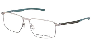 Porsche Design P8772 Men Grey Rectangle Eyeglasses