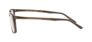 Porsche Design P8778 Men Brown Squared Eyeglasses