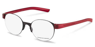 Porsche Design P8812 Unisex Black Pantos Eyeglasses