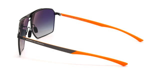 Porsche Design P8977 Unisex Black Geometric Sunglasses