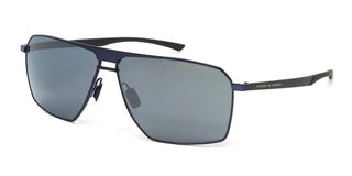 Porsche Design P8977 Unisex Blue Geometric Sunglasses