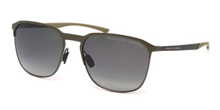 Porsche Design P8979 Unisex Green Squared Sunglasses