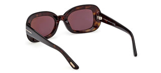 Tom Ford PALOMA-02 FT 1347 women Havana Butterfly Sunglasses