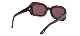 Tom Ford PALOMA-02 FT 1347 women Havana Butterfly Sunglasses