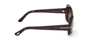 Tom Ford PALOMA-02 FT 1347 women Havana Butterfly Sunglasses