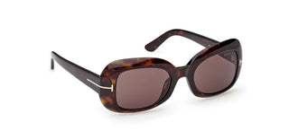 Tom Ford PALOMA-02 FT 1347 women Havana Butterfly Sunglasses