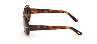 Tom Ford PALOMA-02 FT 1347 women Havana Butterfly Sunglasses