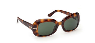 Tom Ford PALOMA-02 FT 1347 women Havana Butterfly Sunglasses