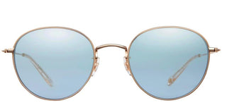 Garrett Leight PALOMA M SUN unisex Silver Round Sunglasses